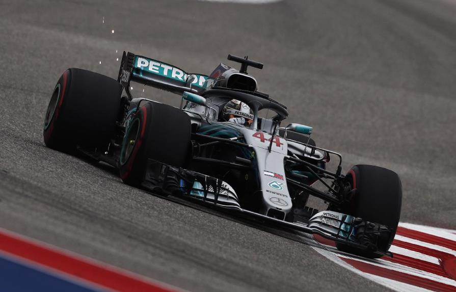 Lewis Hamilton logra la ‘pole’ en Austin y Vettel arrancará quinto 