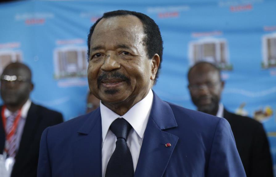 Presidente de Camerún gana séptimo período