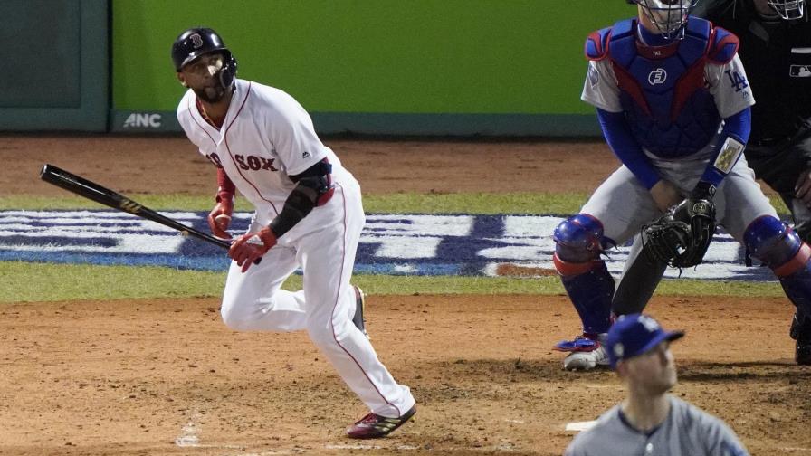 VIDEOS Núñez sella la primera victoria de Boston que se pone 1-0 en la Serie Mundial ante los Dodgers