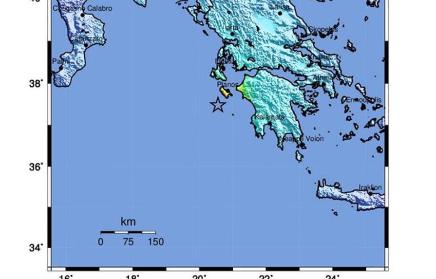 Terremoto de magnitud 6,8 sacude costas de Grecia