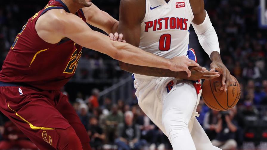 Pistons siguen invictos y a los Cavaliers se les ha olvidado ganar