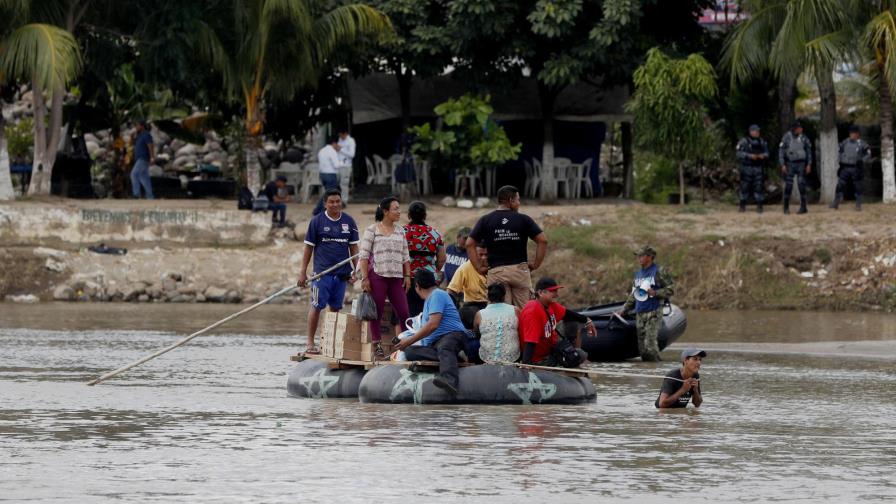 Casi 200 migrantes de Africa, Asia y Haití son detenidos en Guatemala
