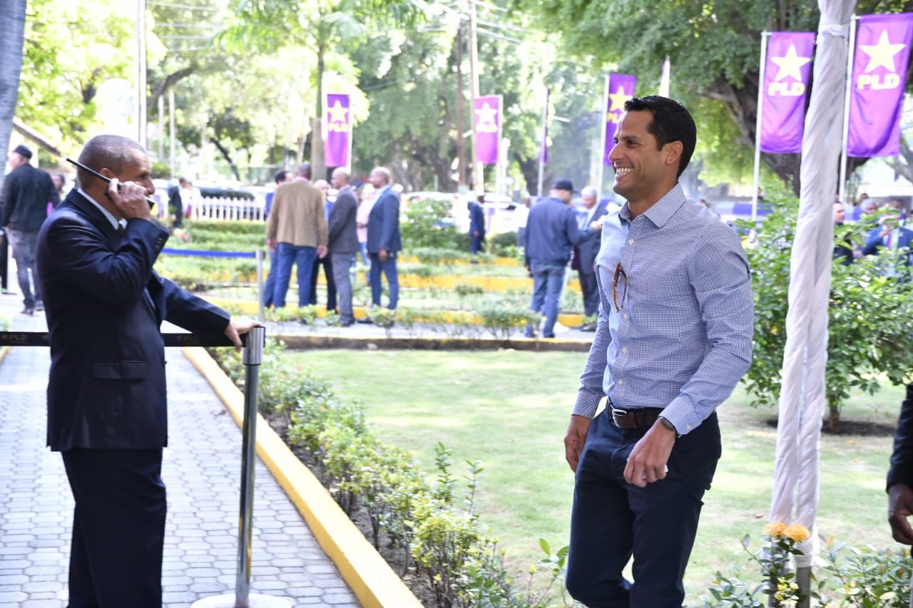 El dirigente peledeísta Marcos Díaz. 