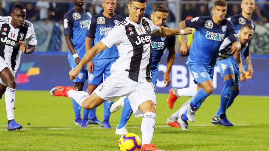 Cristiano anota 2 por Juventus en triunfo sobre Empoli