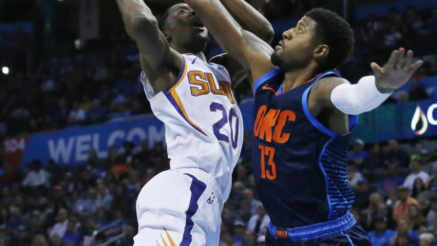 George y Westbrook le dan al Thunder su primera victoria de la temporada