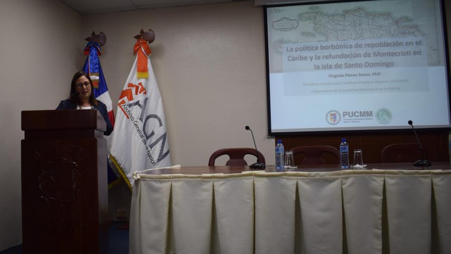 Flores Sasso explicó orígenes de la colonia Saint Domingue