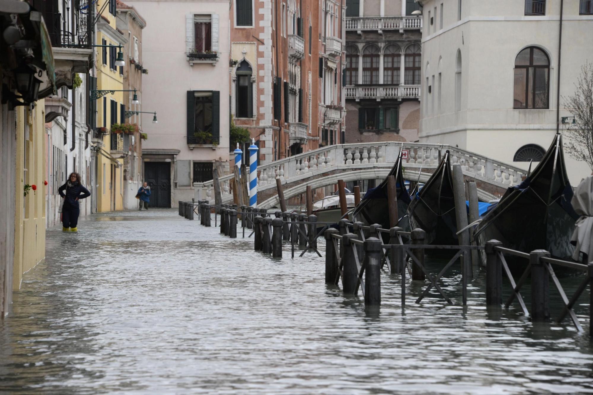 Inundación en Venecia 