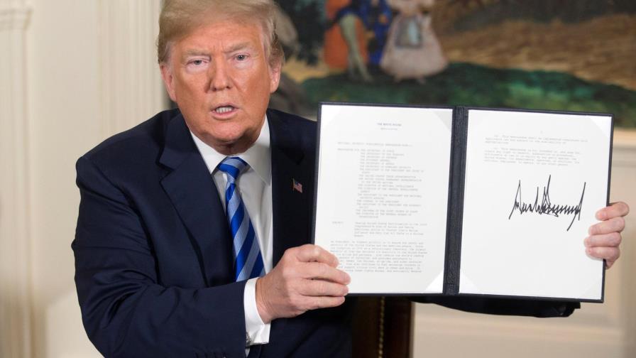 Francia, Alemania, Reino Unido y UE condenan nuevas sanciones de EEUU contra Irán Francia, Alemania, Reino Unido y UE condenan nuevas sanciones de EEUU contra Irán