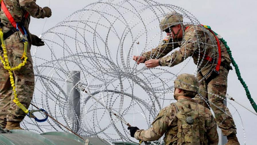 Despliegue de efectivos causa tensión en frontera de EEUU