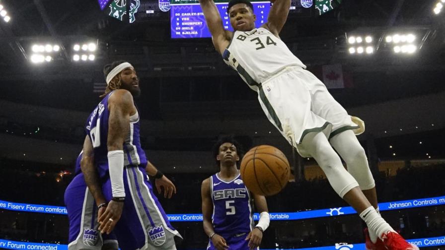 Triple-doble de Antetokounmpo y nuevas marcas de Bucks