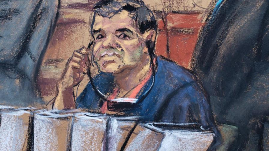 El juez del proceso contra “El Chapo” le niega permiso para abrazar a su esposa El juez del proceso contra “El Chapo” le niega permiso para abrazar a su esposa
