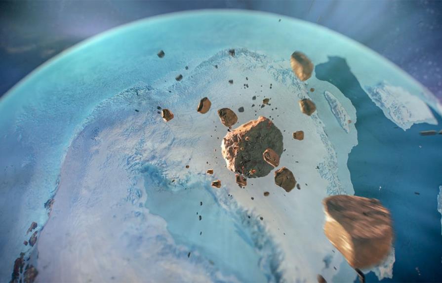 Descubren un cráter gigante en Groenlandia causado por impacto de meteorito