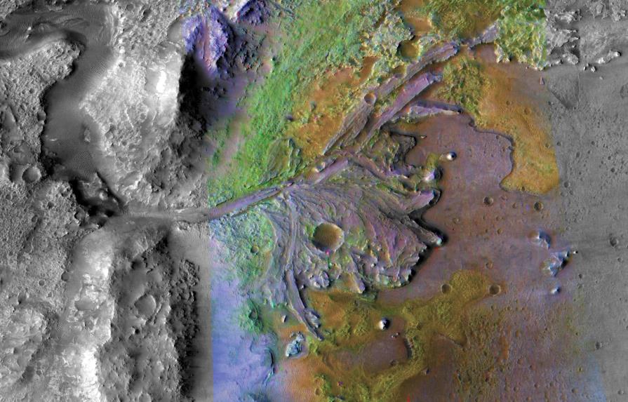 Una nave de la NASA buscará señales de vida en un antiguo lago de Marte