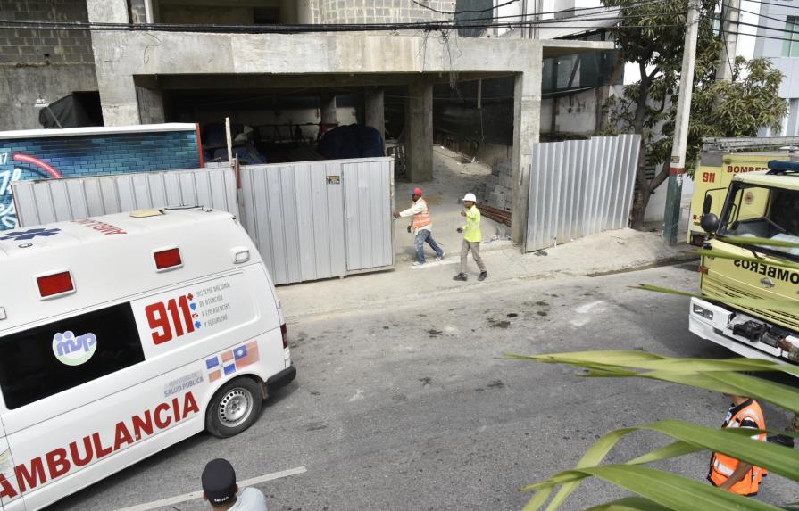 Un hombre murió en desplome de falso piso en torre de Piantini