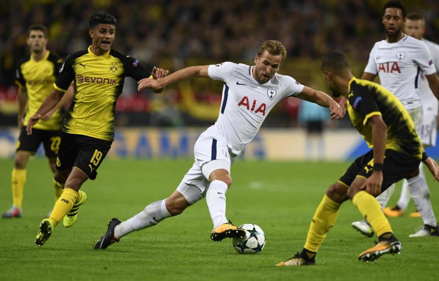 Kane destroza la defensa del Borussia Dortmund en la victoria del Tottenham