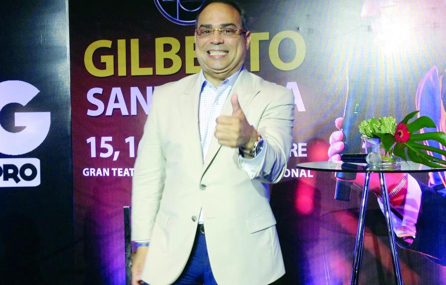 Gilberto se presenta hoy en Santiago