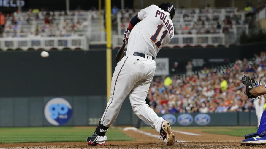 Jorge Polanco dos empujadas; Jonrón de Buxton en la 10ma da victoria a Mellizos 