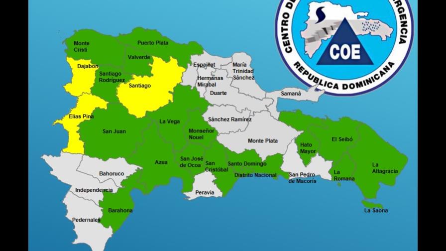 COE amplía alerta a 19 provincias por efectos de huracán José y onda tropical 