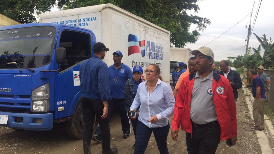 Plan Social asiste a  comunidades de Moca afectadas por lluvias