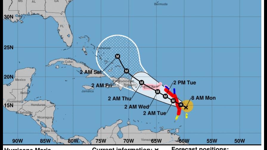María alcanza categoría 2 y se prevé se intensifique en las próximas horas