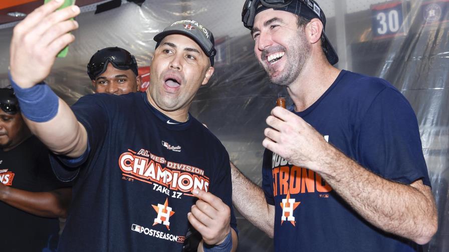 VIDEOS: Justin Verlander hace valer su cambio para los Astros de Houston