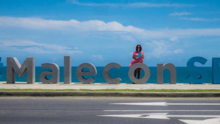 Un malecón en China Un malecón en China
