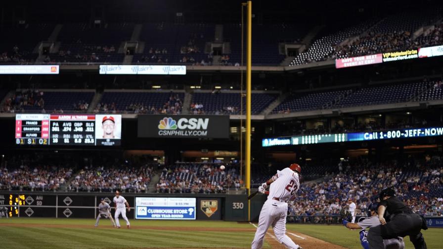 VÍDEO: Grand slam de Altherr ante Kershaw liquida a los Dodgers 