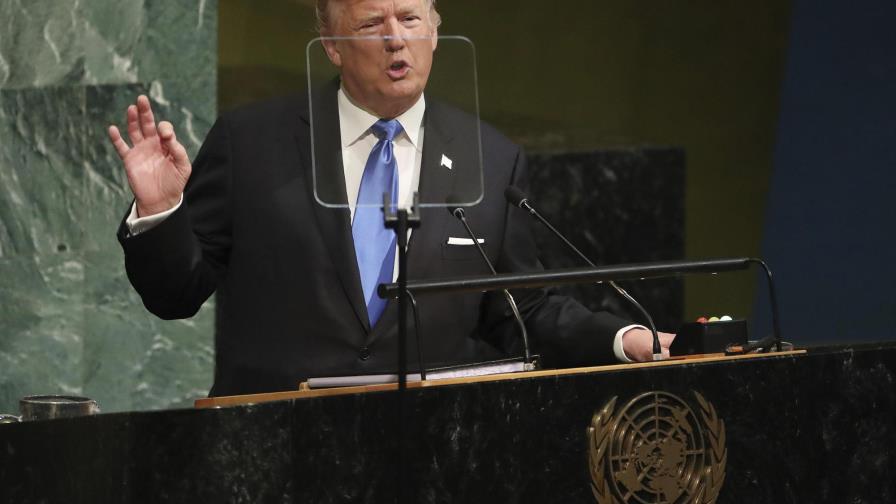 Trump: La única opción será “destruir” a Corea del Norte si siguen amenazas 