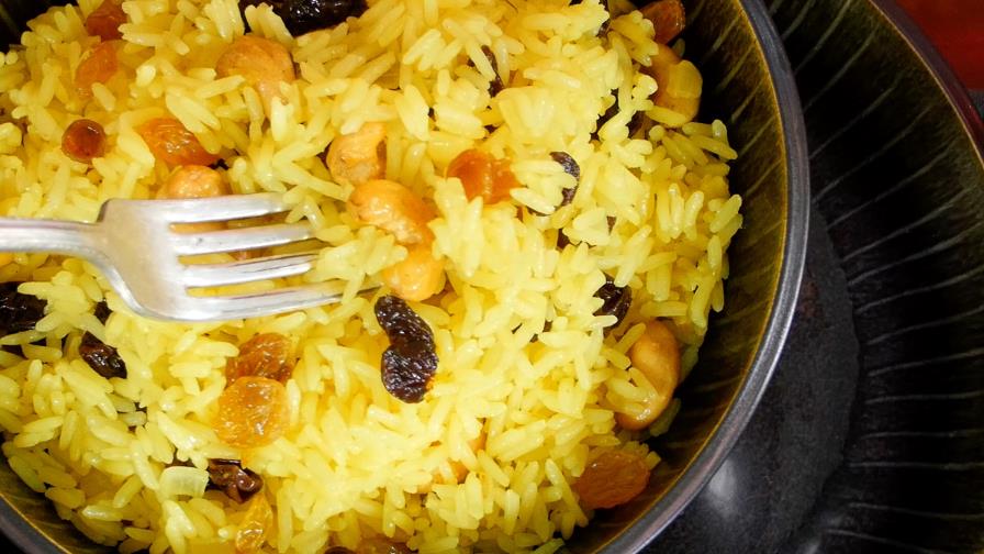 Paso a paso. Arroz dorado