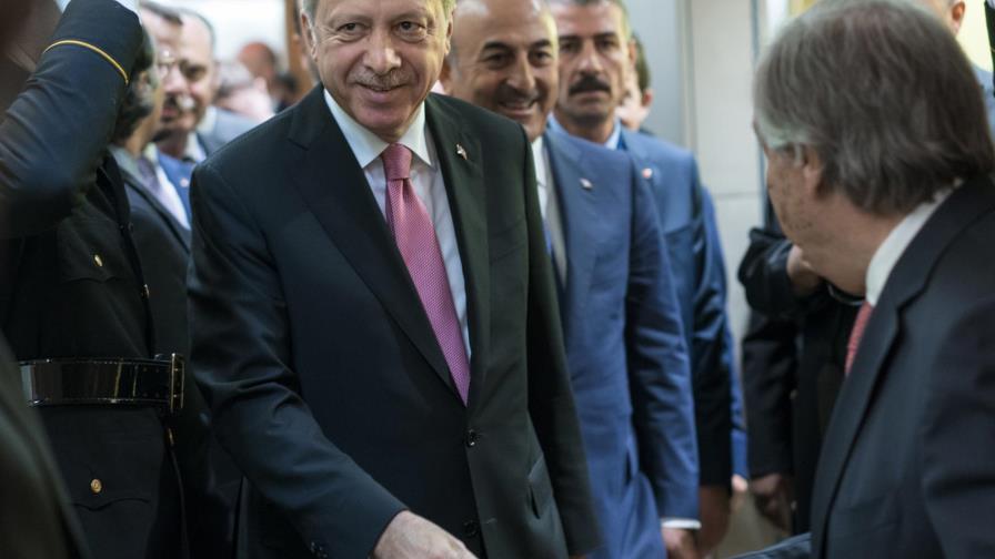 Guterres y Macron ponen el contrapunto a Trump en la ONU