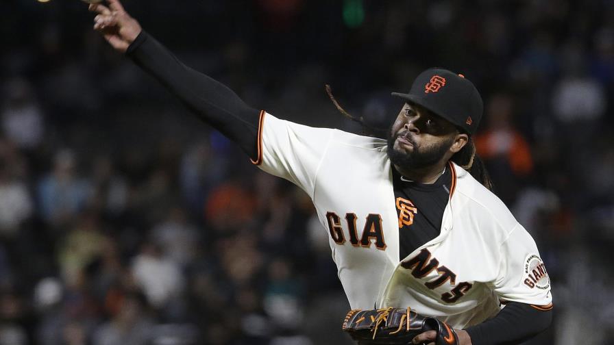 Cueto sin decisión en triunfo de los Gigantes ante los Rockies