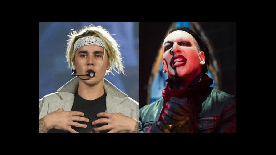 Justin Bieber se disculpa con Marilyn Manson tras intercambio de insultos