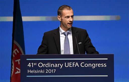 Presidente de UEFA quiere ayuda de legisladores europeos 