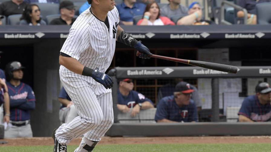 VÍDEO: Gary Sánchez despacha su jonrón 32 y los Yanquis aplastan a los Mellizos