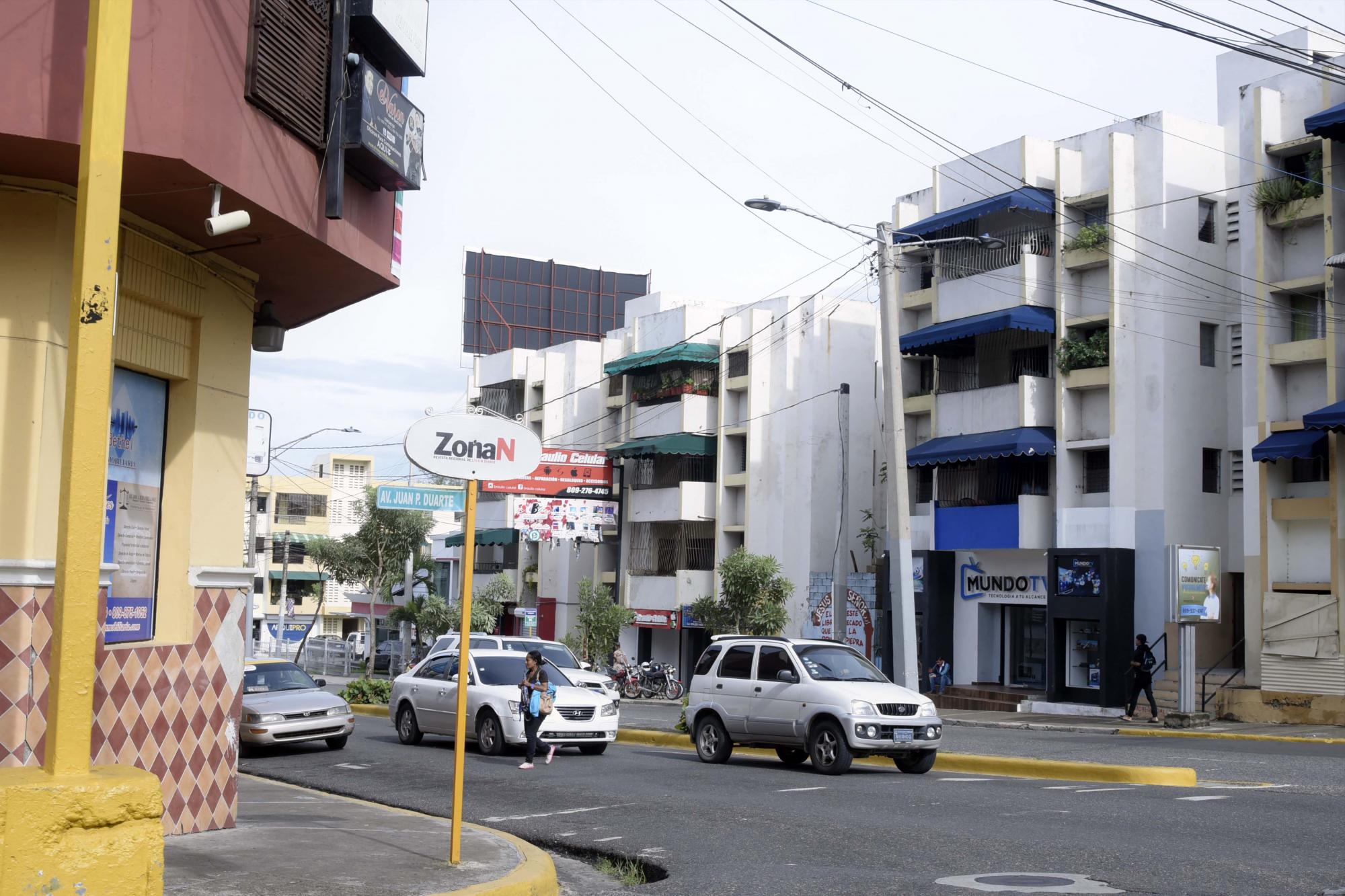 Hoy la actividad comercial de Santiago se reactivó.