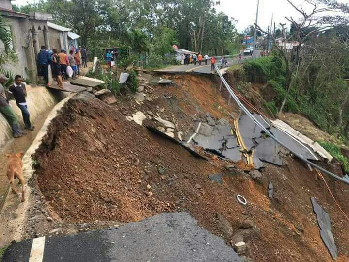 Miches continúa incomunicado tras derrumbe del Hoyo de Cisnero 