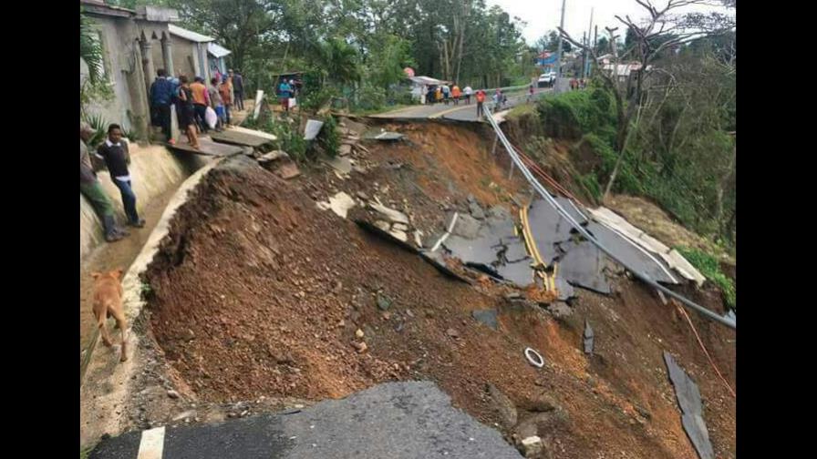 Miches continúa incomunicado tras derrumbe del Hoyo de Cisnero 