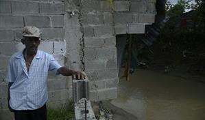 Desde que se nubla empieza  el temor en  barrio de Cienfuegos 