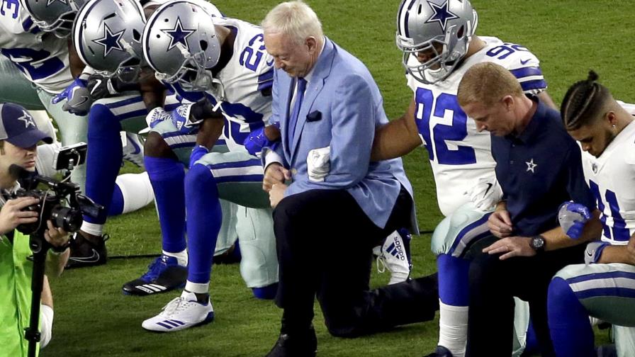 Trump revive la polémica en Twitter criticando a la NFL 