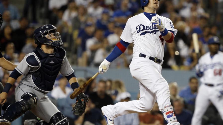 Dodgers derrotan a Padres con un jonrón de Adrián González 