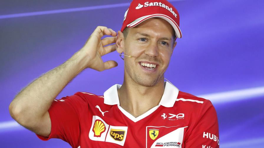Sebastian Vettel ya no piensa en el choque en Singapur