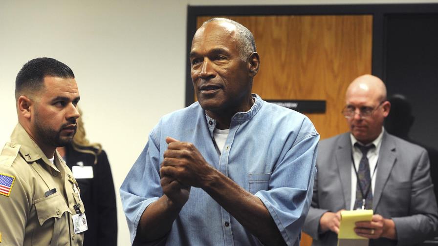 Filete, golf y un iPhone: O.J. Simpson listo para salir de prisión