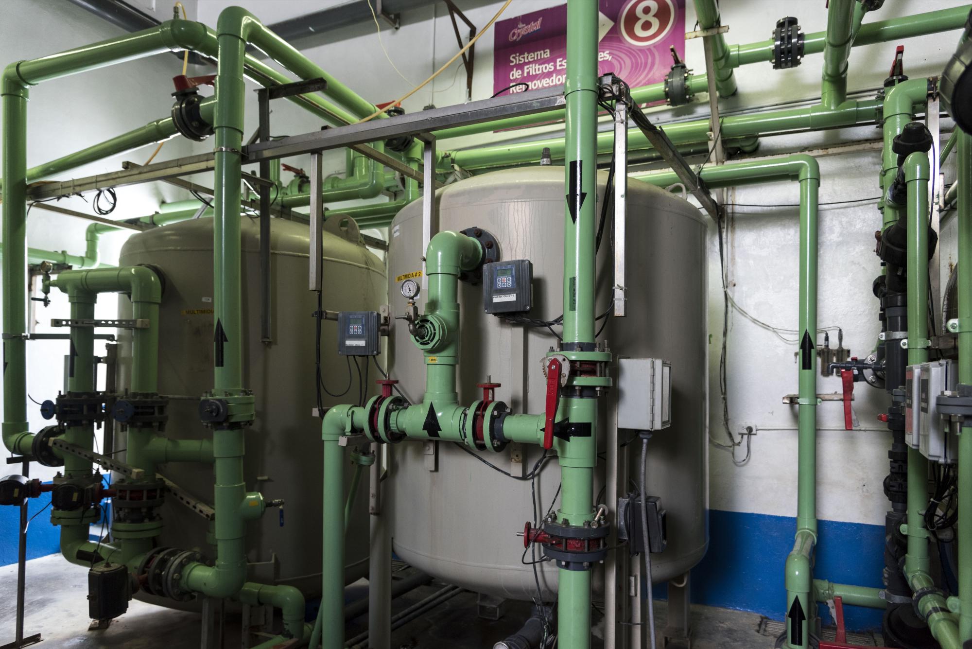 Sistema de filtros de Agua Crystal.