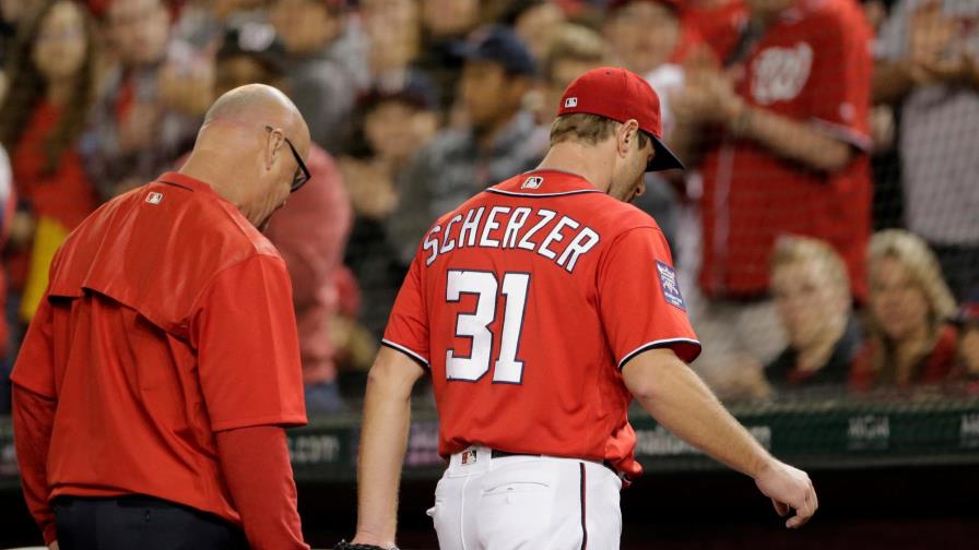 Max Scherzer minimiza su lesión de la corva