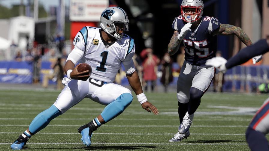 Panthers vence 33-30 a Patriots en el último segundo 