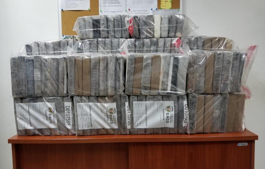 Decomisan  249 paquetes de drogas en puerto de Haina