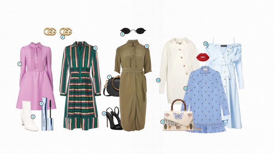 Vestidos camiseros: esenciales