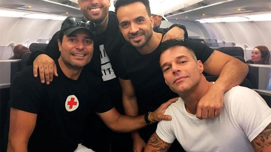 Ricky, Nicky Jam, Chayanne y Fonsi, en misión humanitaria