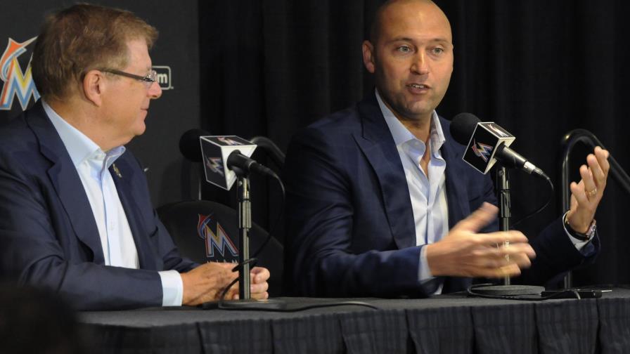 Jeter: Aprenderé sobre la marcha como dueño de Marlins 