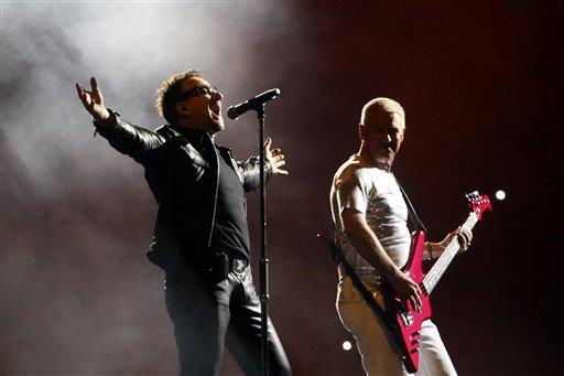 U2 dona parte de sus conciertos en México para refugios 